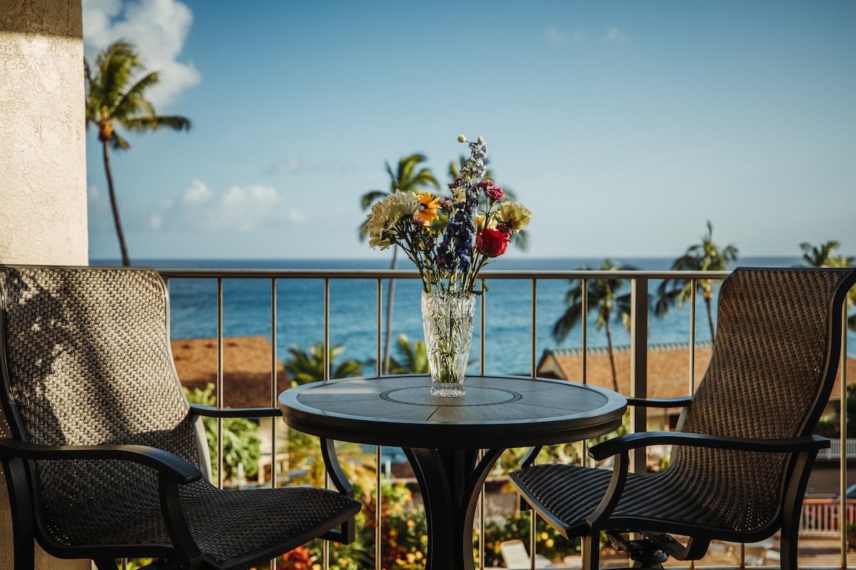 Huge Ocean Views * Poipu * A/C * Pool * W/D * Fun