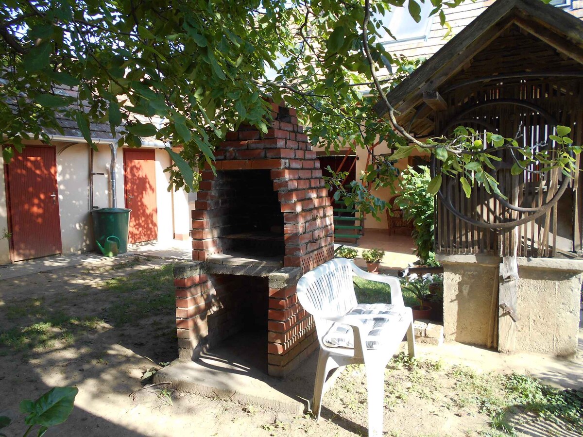 Holiday apartment with terrace and gazebo