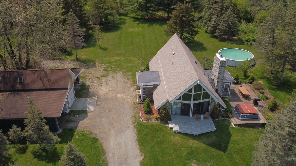 Hudson Valley in A-Frame w/ Pool