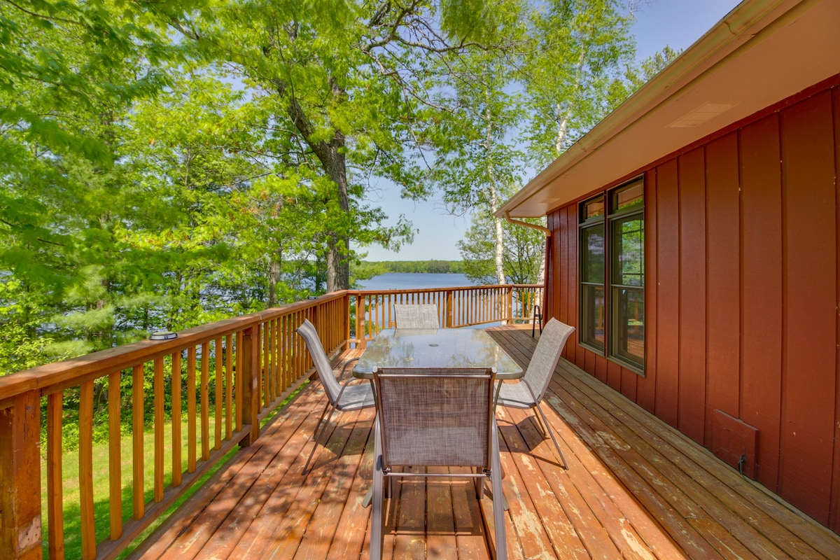 Remer Vacation Rental Home w/ Wraparound Deck