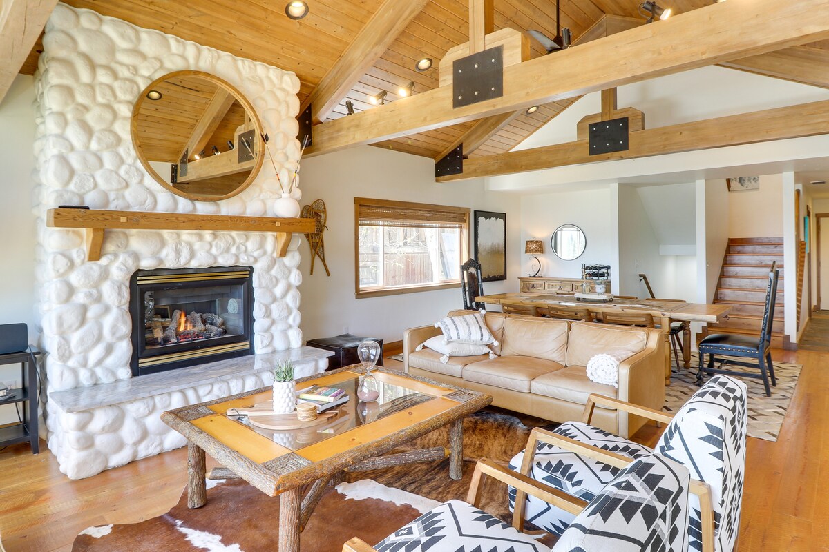 Ski-In/Ski-Out Whitefish Duplex w/ Hot Tub!