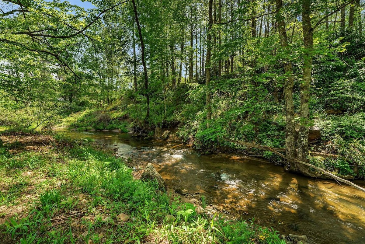 Mountain Meadow - *3 acres Creekside*Dogs Welcome