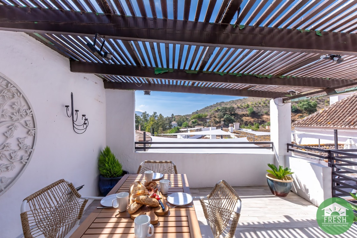 Casa El Fuente - modern, cozy with terraces + BBQ