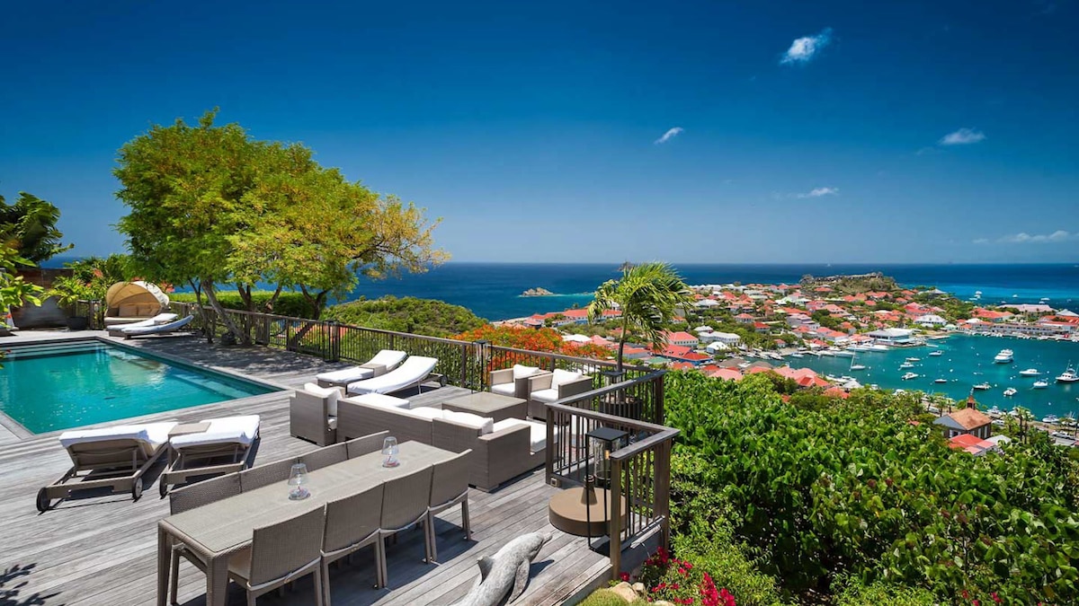 Charming Villa in the Heights of Gustavia