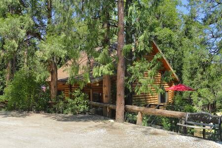 Eagles Nest - Stunning Log Cabin with Guest House