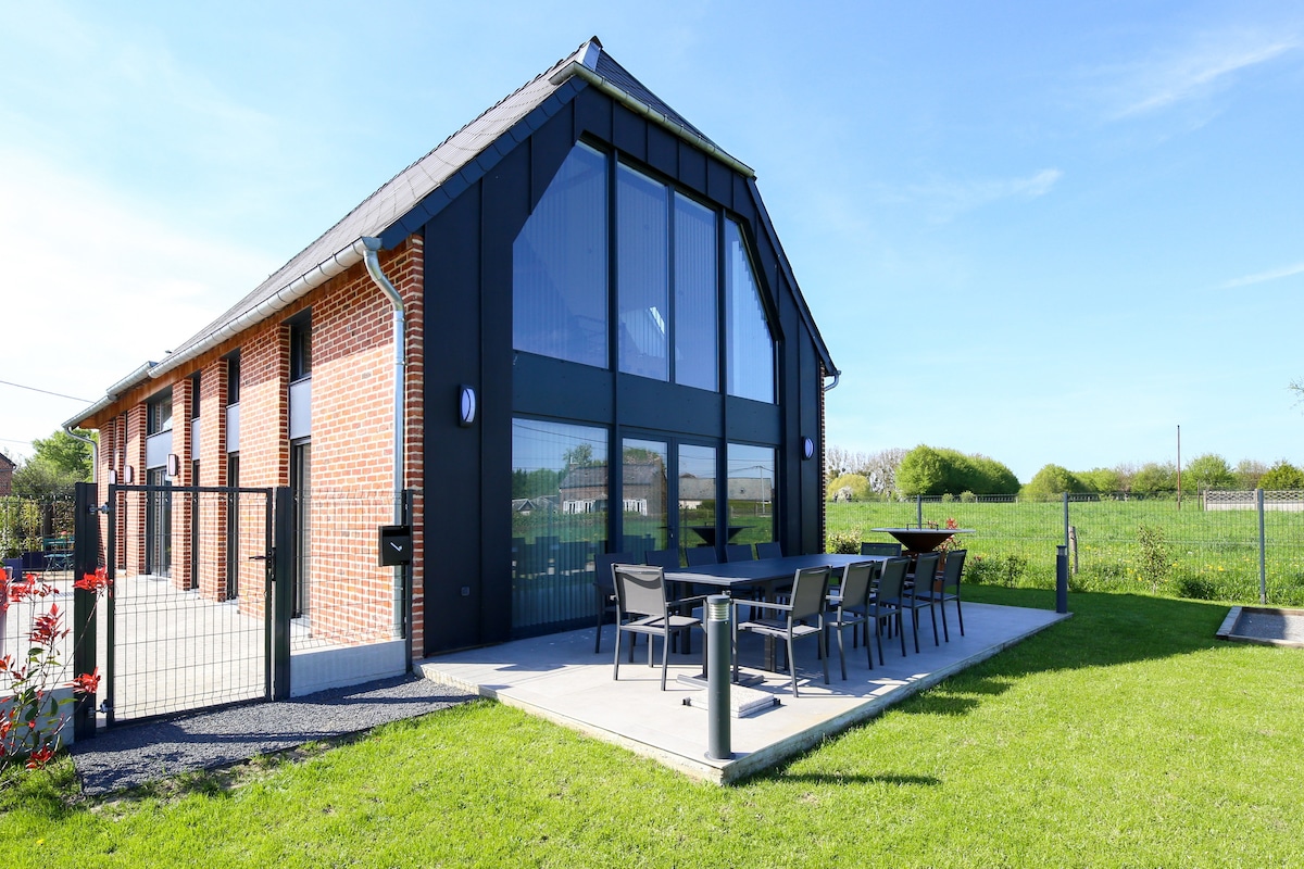 Un nid dans la Grange - Maison avec jacuzzi/sauna