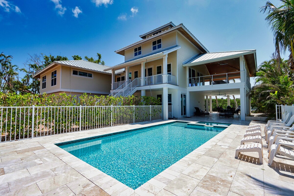Magnificent Home on Captiva! - Dolphin Cove