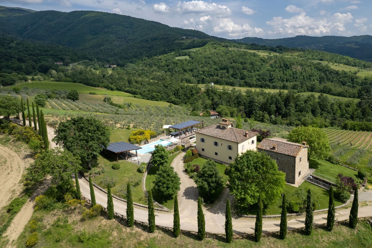 卡斯特卢乔别墅（ Villa Castelluccio ） -阿雷佐（ Arezzo ） ，托斯卡纳（ Toscana