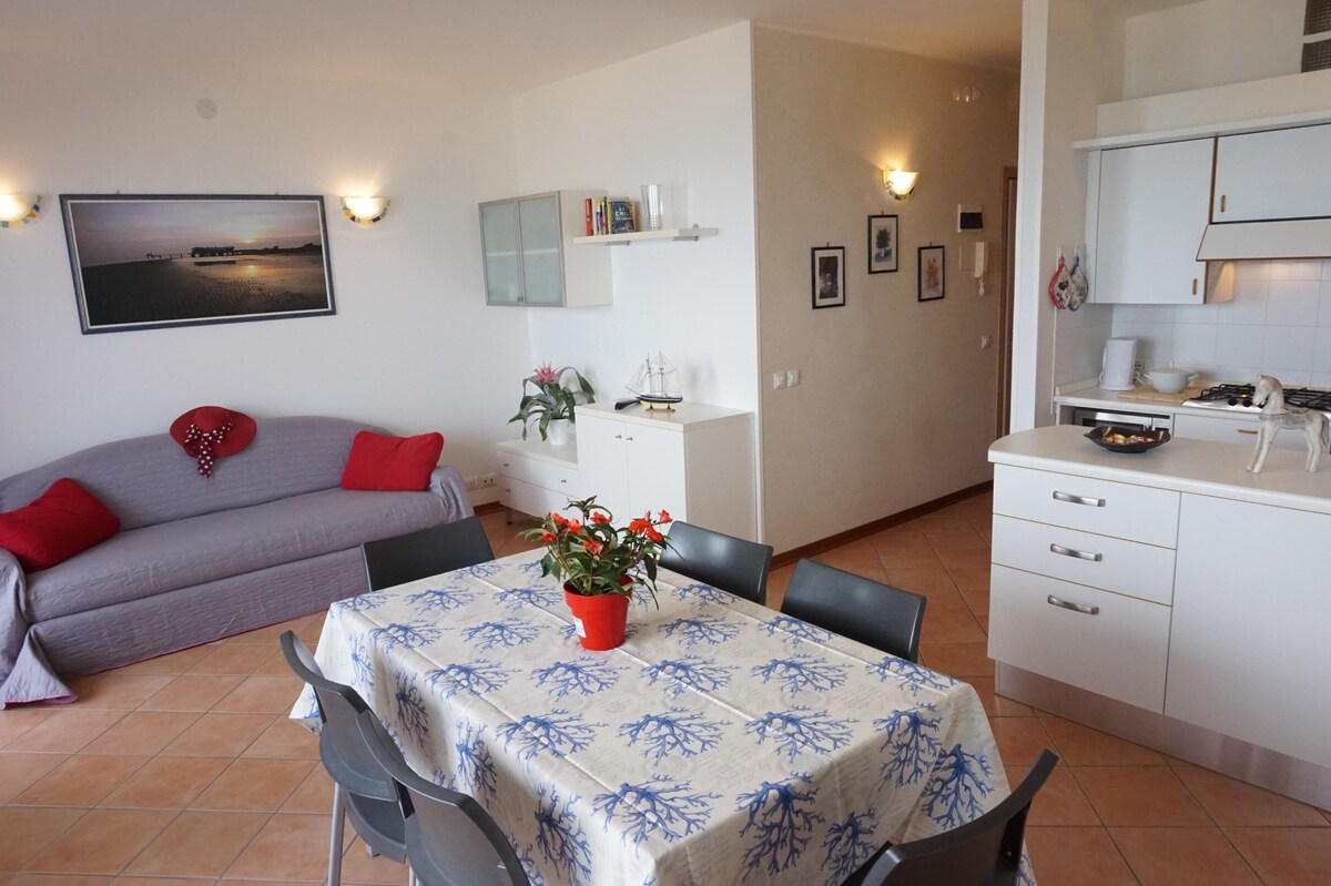 Fancy 3-room apartment in Lignano by the beach by