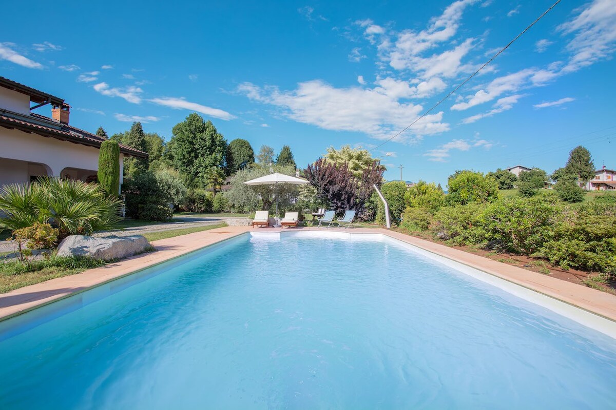 Lake Maggiore 3 bed villa with pool