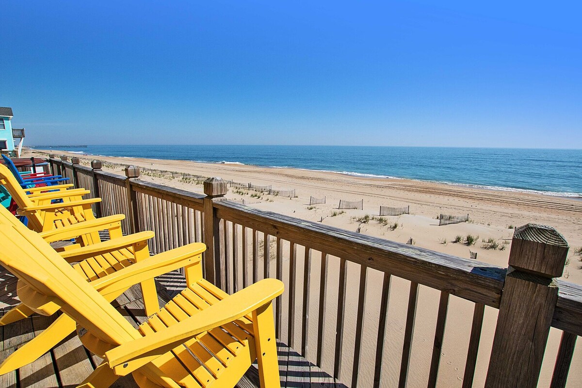 Oceanfront | Hot Tub | Spacious Decks