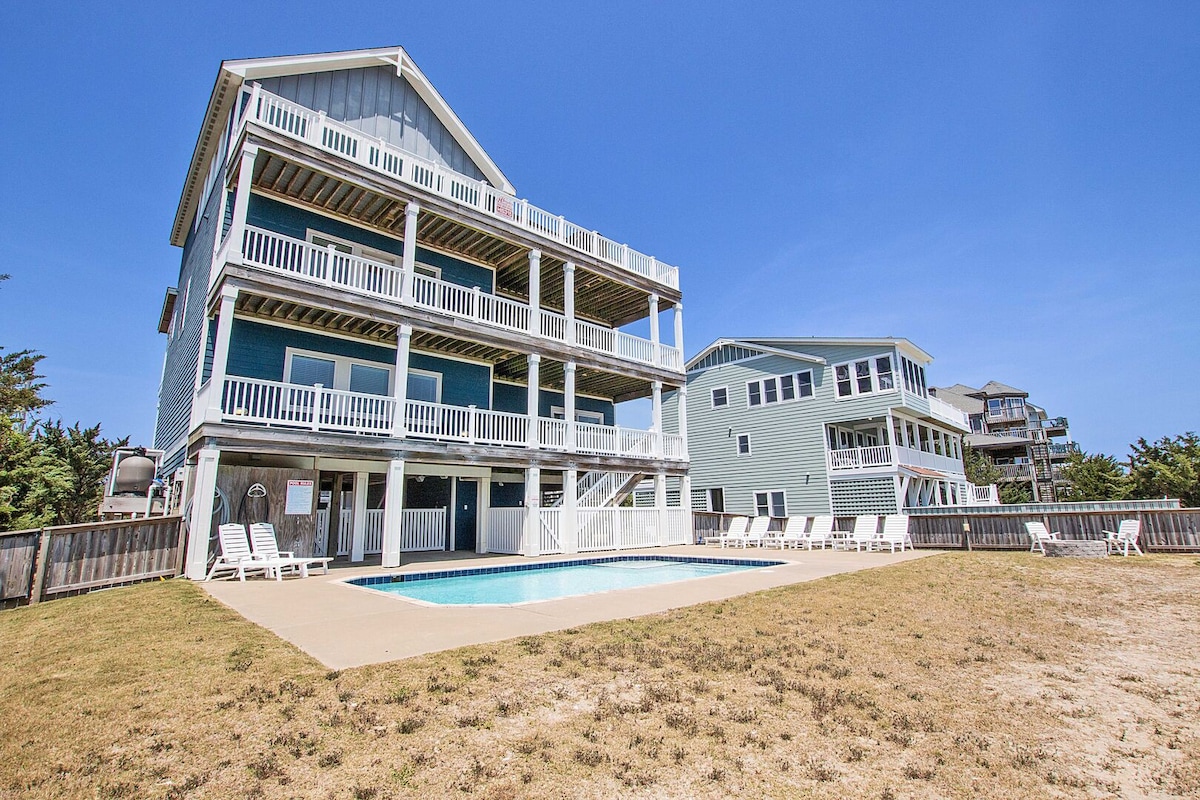 Oceanfront | Private Pool | Hot Tub | Game Room