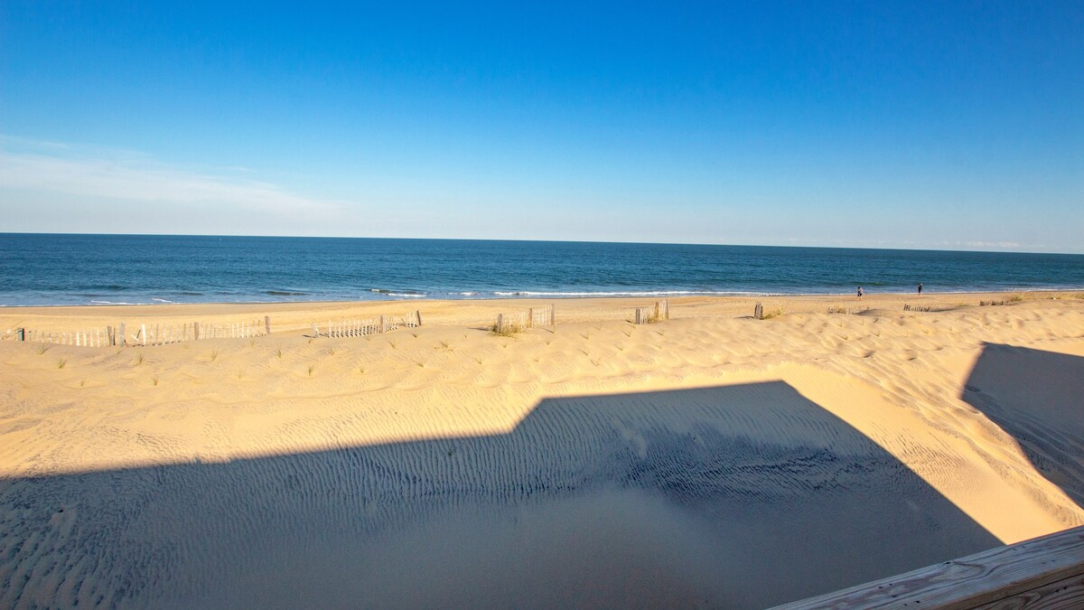 Oceanfront, Dogs Welcome, Right on the Beach!