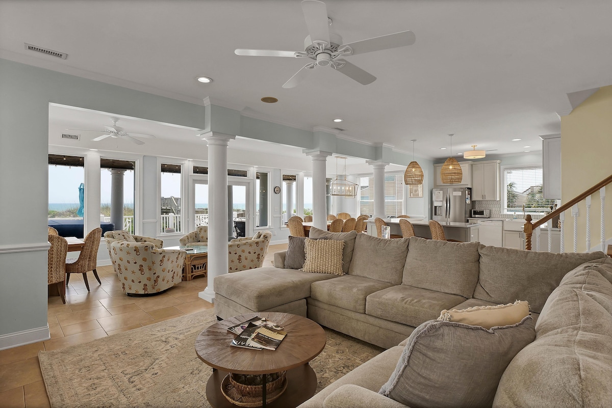 Moondance | Oceanfront | Private Heated Pool & Hot