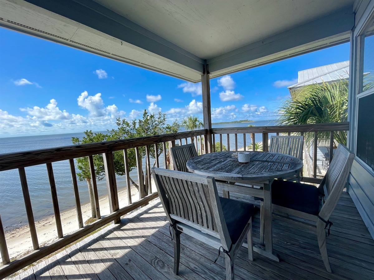 Condo with Open Water Views! Pool, Hot Tub, Beach!