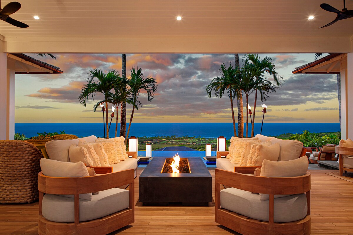 Four Palms: Luxury Villa w/ Ocean Views, Pool/Spa