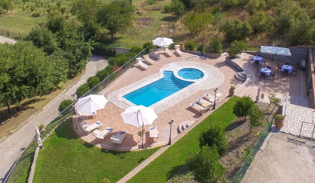 Great Villa with stunning view on the Bolsena Lake