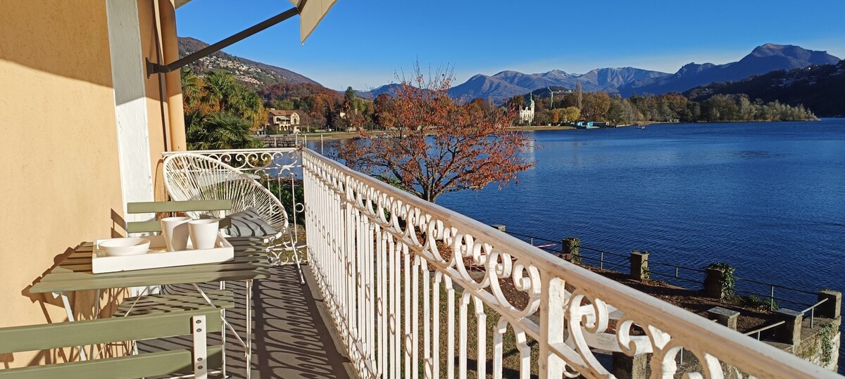 Apt. with a view of Lake Lugano (Casa Celeste)