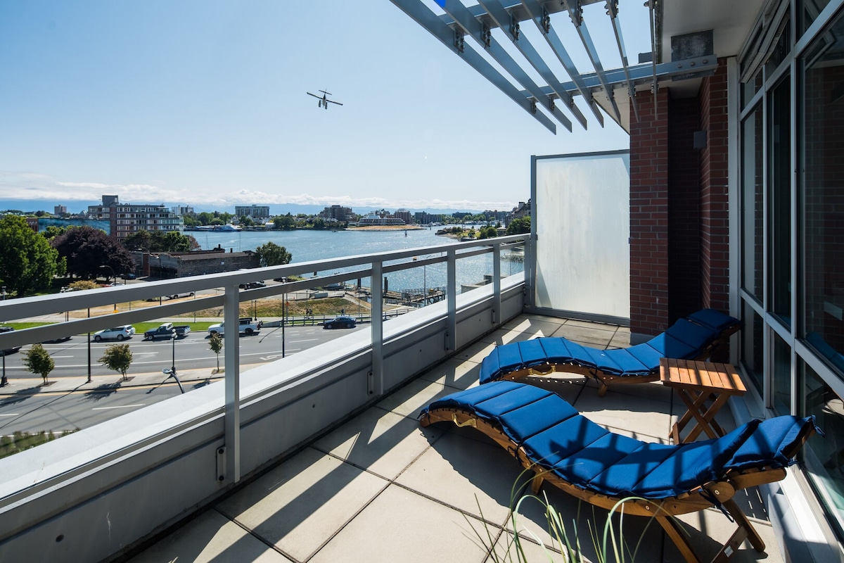Ocean and Mountain View Penthouse Studio