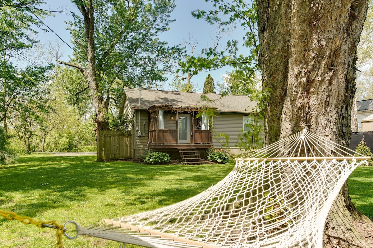 Creekside Cottage | Waterfront w/ Dock + HOT TUB!