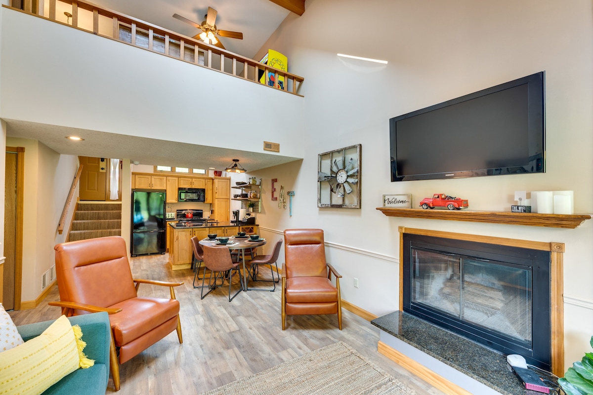 Family-Friendly Galena Rental: Golf Course Access!