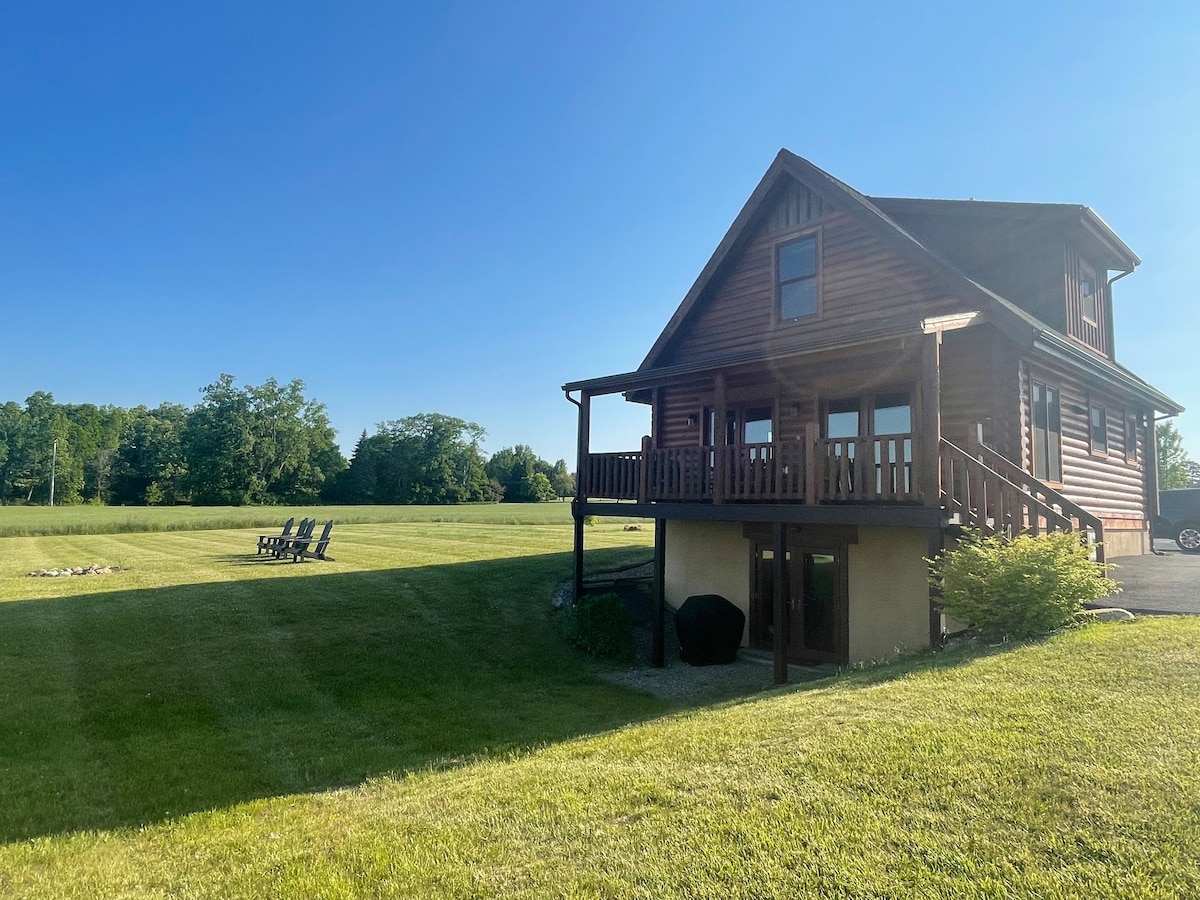 Conesus Log Cabin [Bella Vista Cottages]