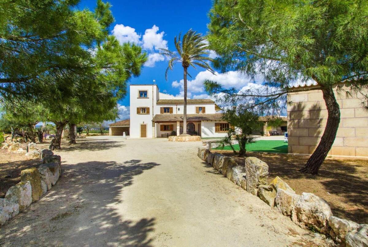 Extensive villa between Campos and El Palmer