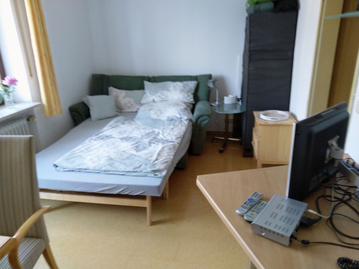 Ferienwohnung Zwiesel, Wohnschlafraum, Balkon