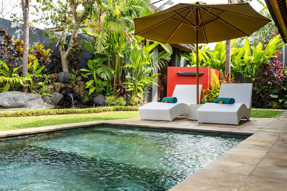 2BR Vibrant Romantica Villa in Ubud w/Private Pool