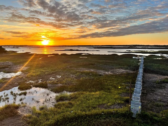 富丽海滩(Folly Beach)的民宿