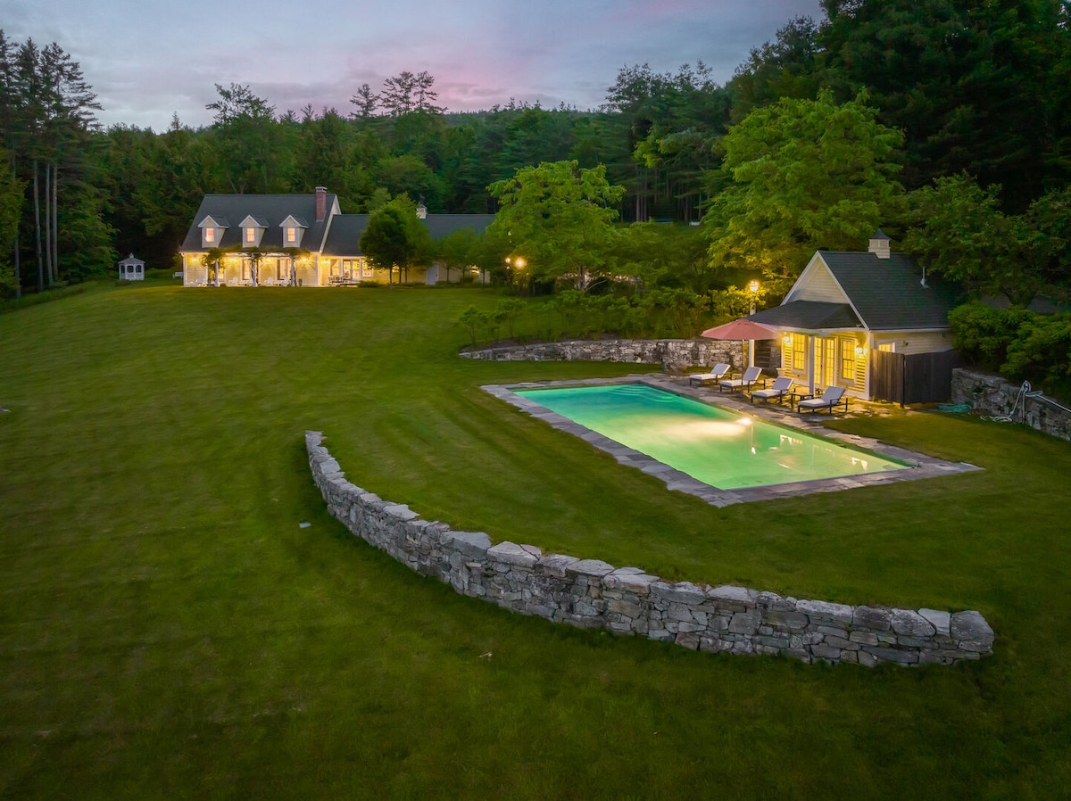 Luxury Countryside Escape - pool, pond, any more!