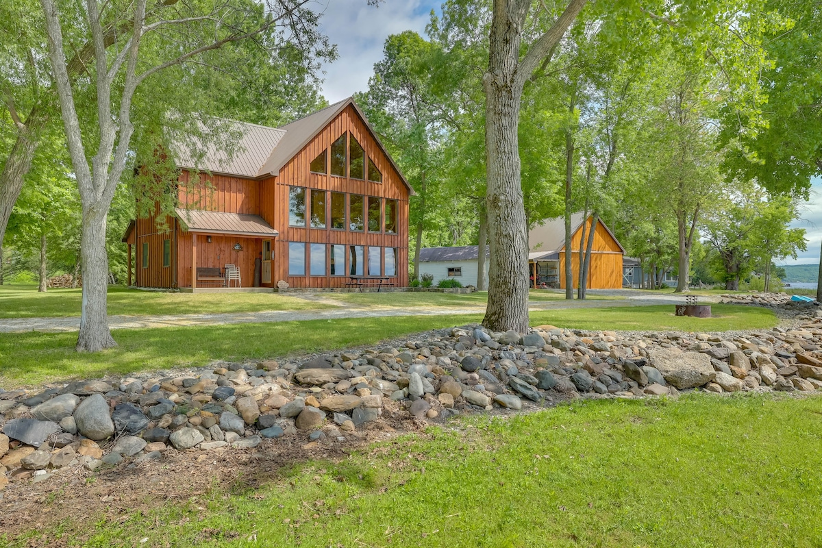 Lake Champlain Vacation Rental with Boat Dock!