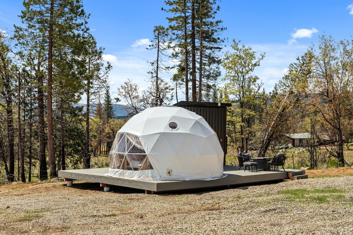 Cascade Dome Surrounded by National Forest