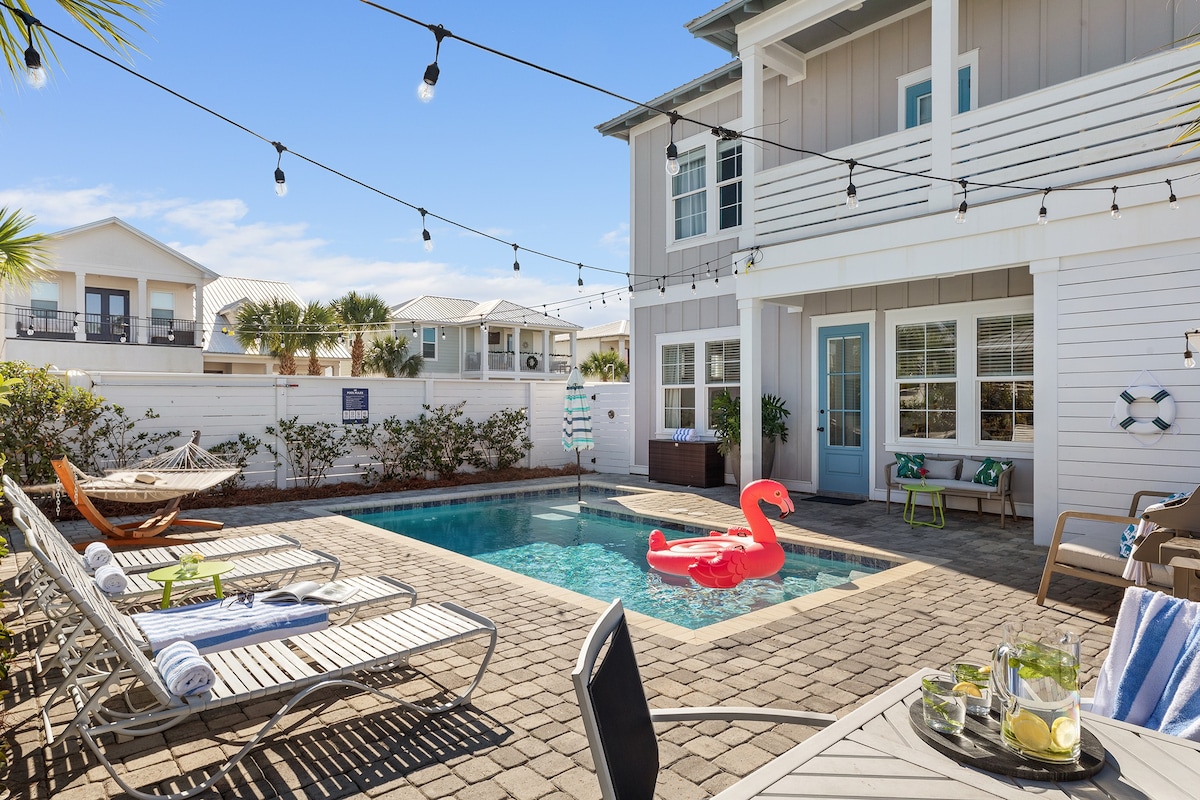 Stylish Home with Private Pool & Near the Beach!