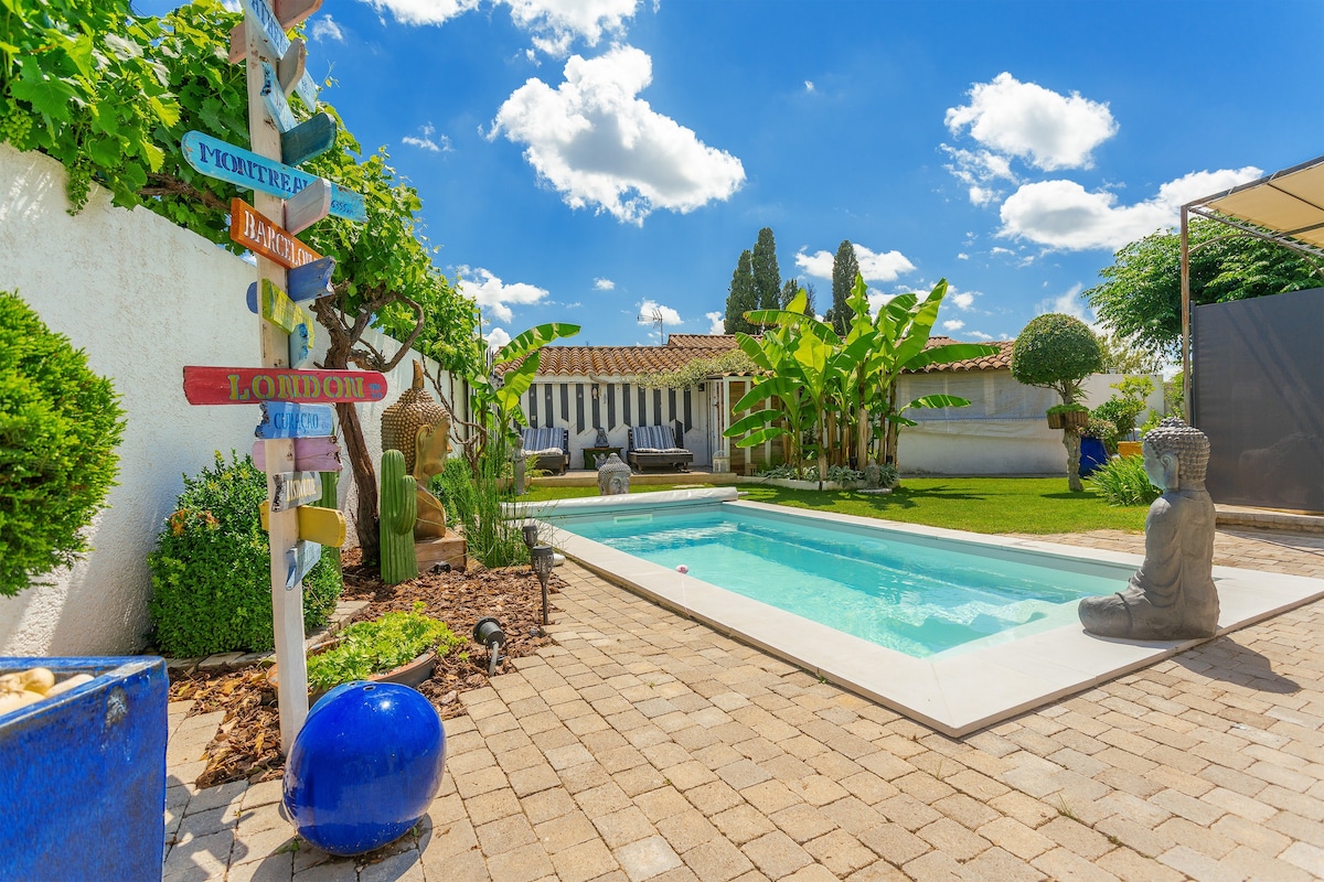 Lodge Berik - Loft pour 2 avec piscine privée