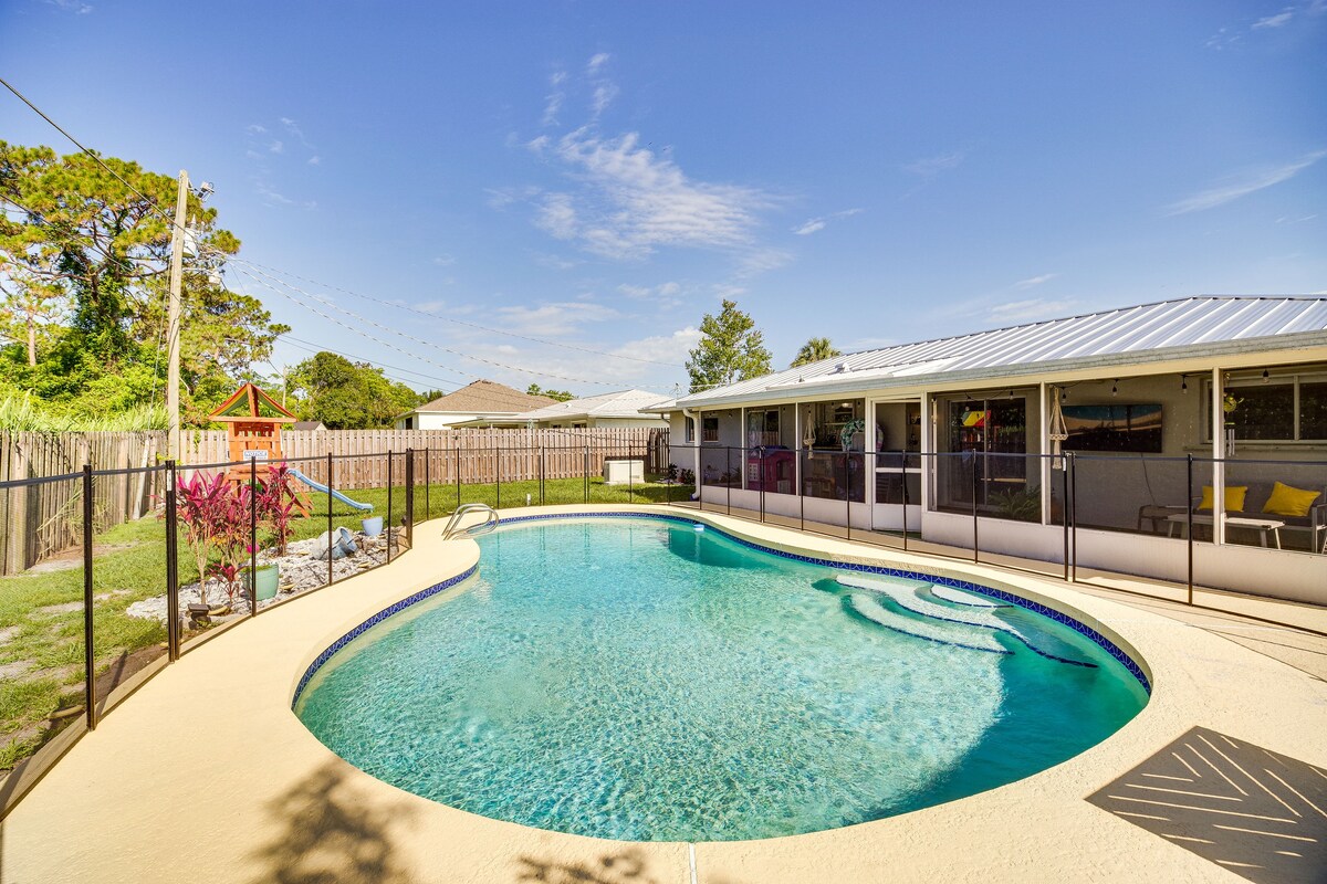 Palm Bay Vacation Rental w/ Private Pool!