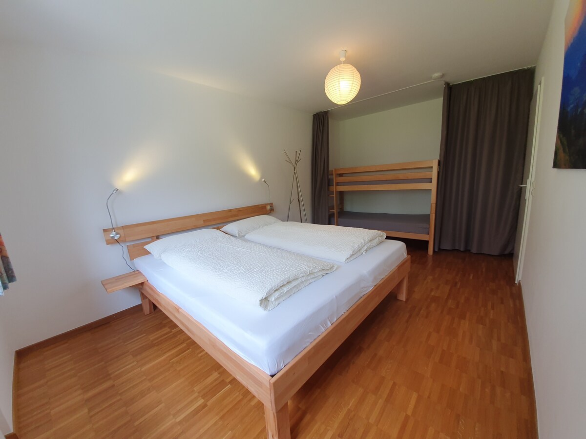 Holiday flat with 54m² and sep. bedroom