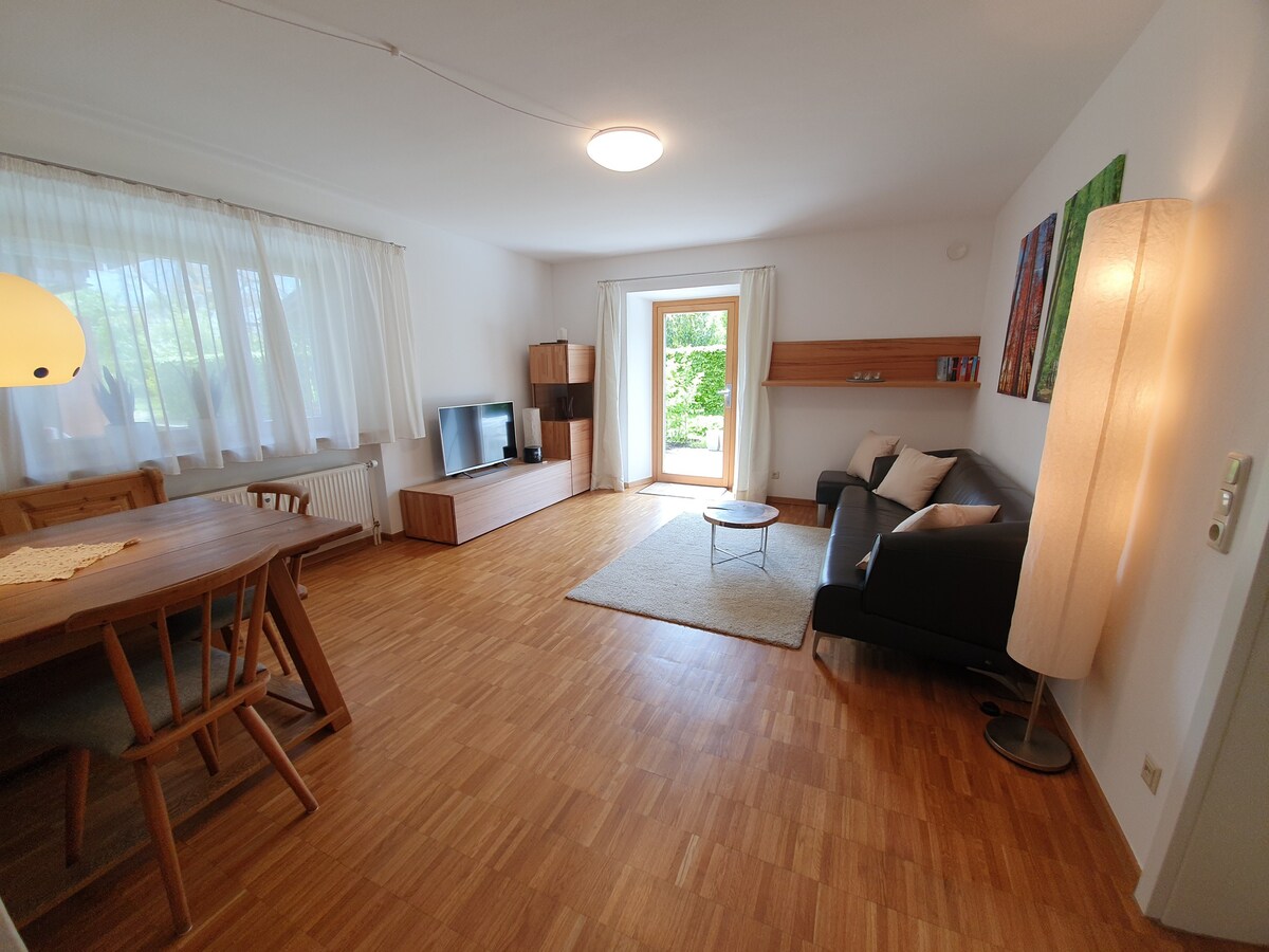 Holiday flat with 54m² and sep. bedroom