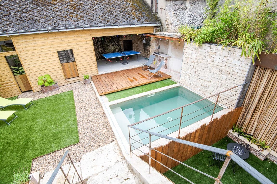 Maison paradisiaque avec piscine