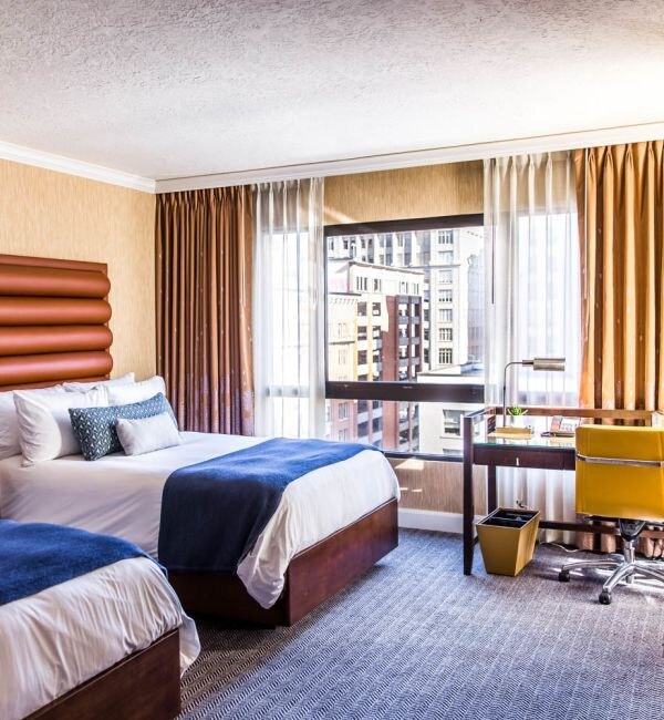 3 Rooms w/ City Views at Dossier Hotel!