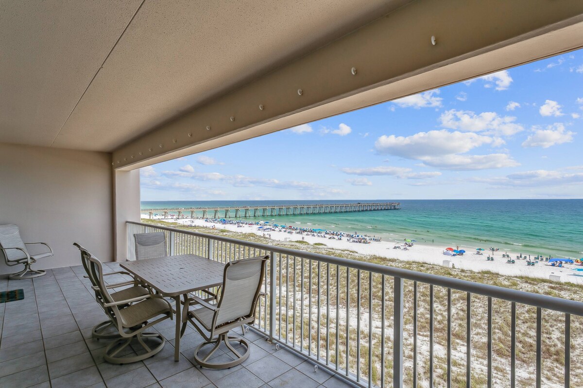 Beachfront Life-Beautiful Gulf View-Community Pool