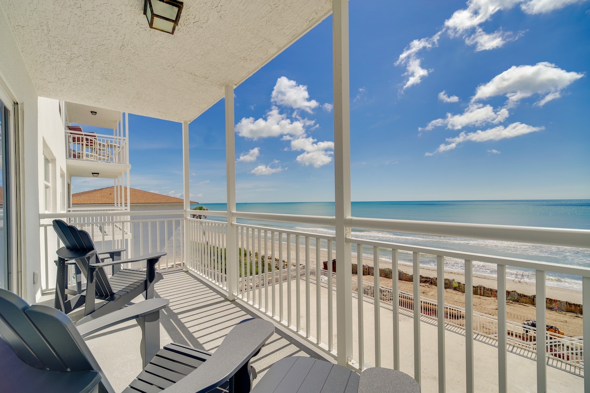 Idyllic Oceanfront Satellite Beach Vacation Rental