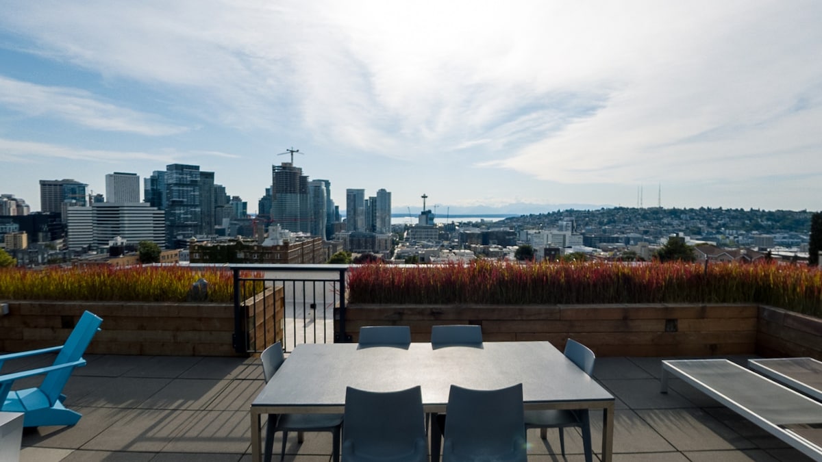 Cap Hill Seattle Space Needle View Lux Penthouse