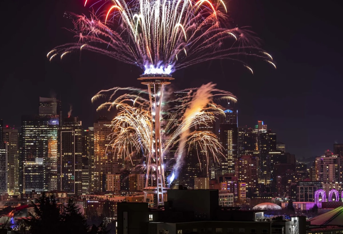 Cap Hill Seattle Space Needle View Lux Penthouse