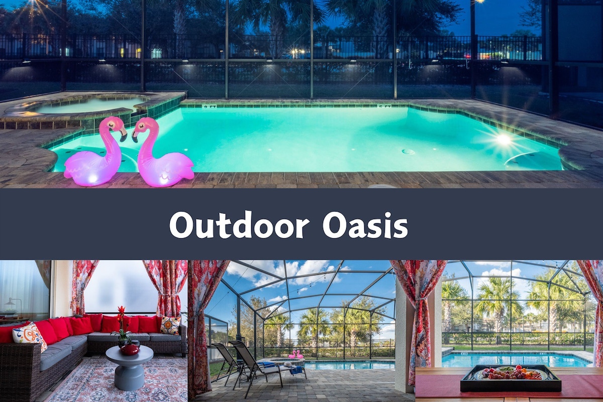 Family Oasis with Star Wars Game Room, Pool & Spa