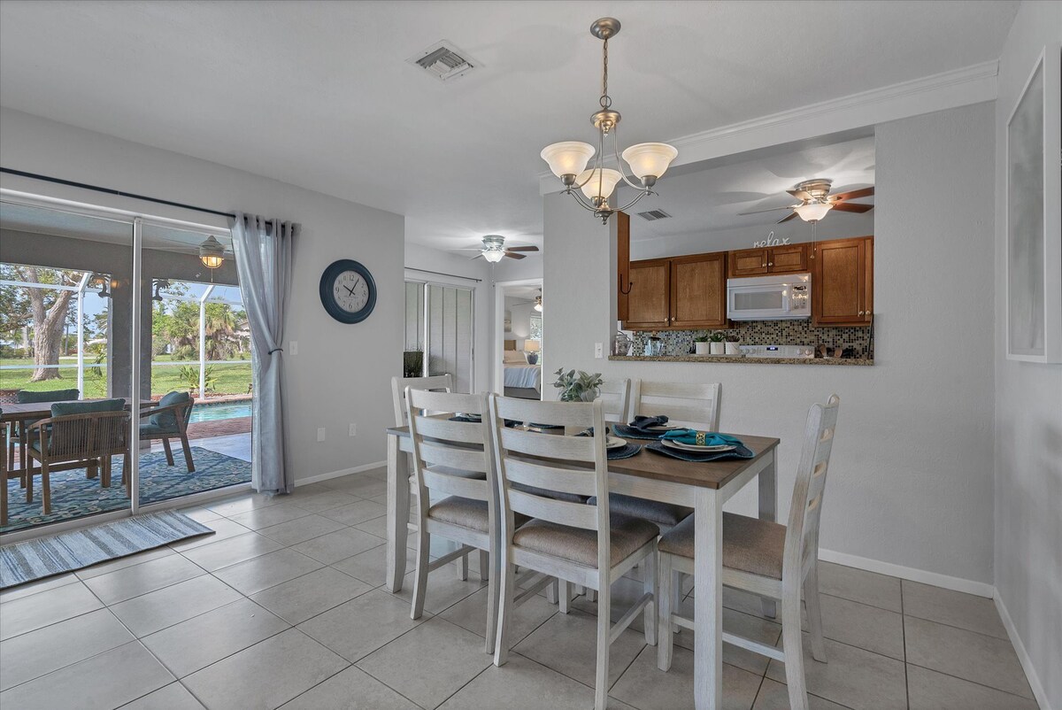 Punta Gorda Isles South Facing Pool, Dog Friendly