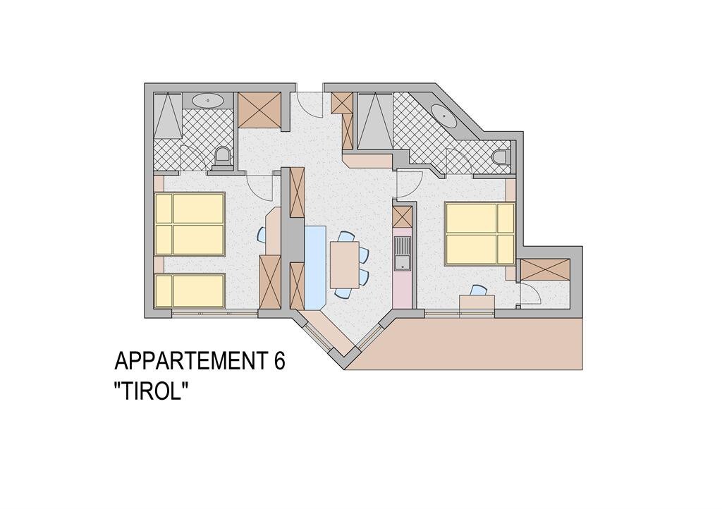 Tux公寓- Accomidation "Schönblick"