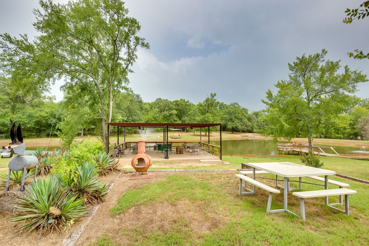 Emory Studio Cabin w/ Lake Fork Boat Access!