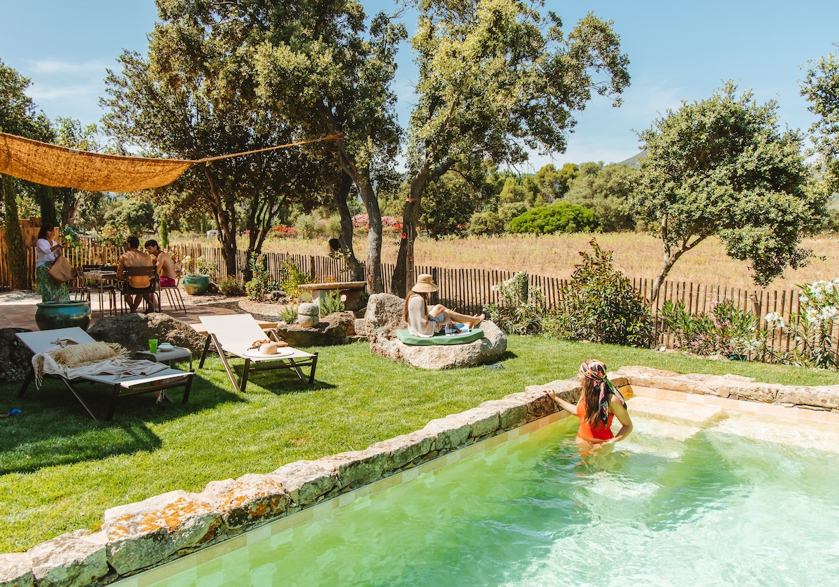 Amandula superbe maison de campagne avec piscine