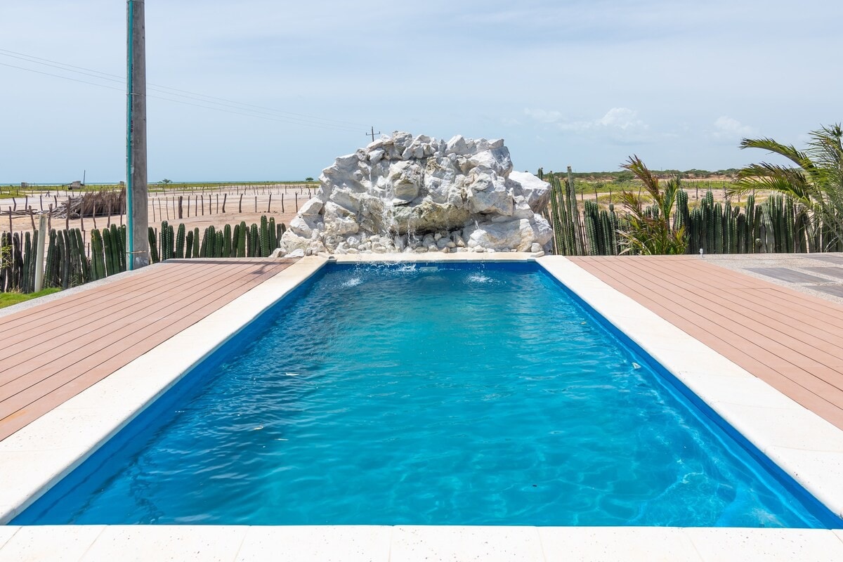 New! Espectacular casa en playa!